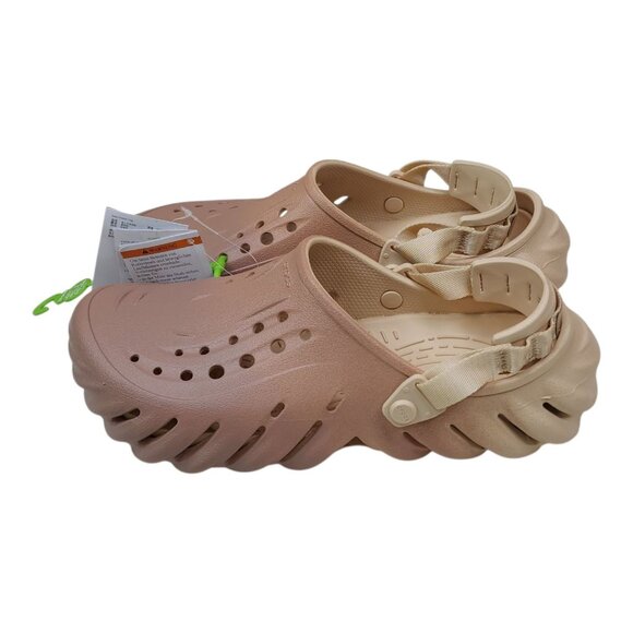 Crocs Echo Ombre Clog Dual-Tone Sandals With Strap Mens Size 11 - Picture 3 of 14